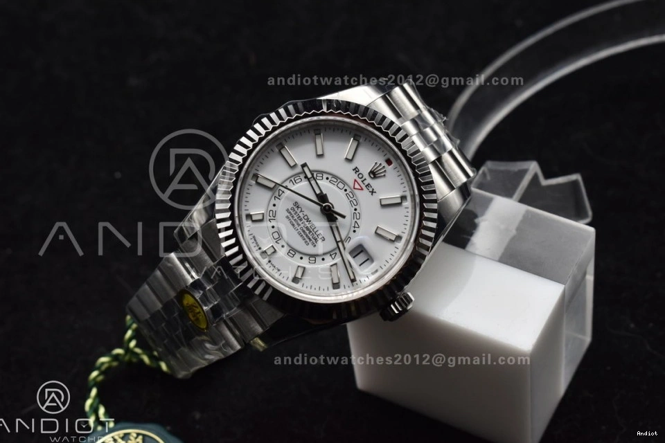 326934 Dial A2824 Edition ZF on 904L SS Sky-Dweller SS White Bracelet Best Jubilee 1:1 0402